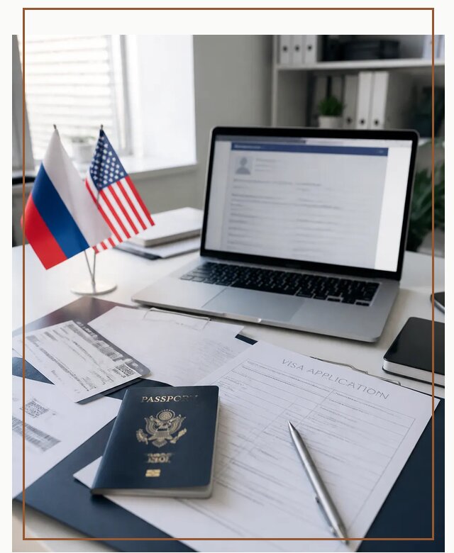 Оформление визы в США для туристов и бизнеса в Мегионе