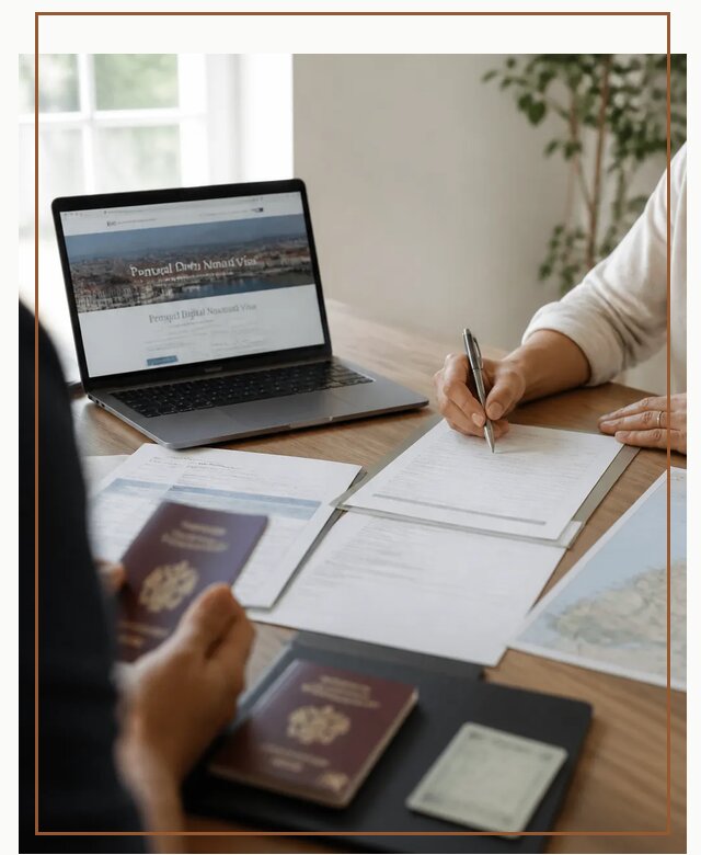 Оформление Digital Nomad и ВНЖ Португалии в Мегионе