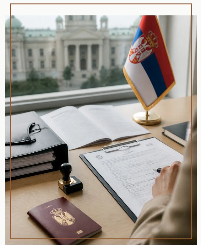 Оформление гражданства Сербии под ключ для переезда в Мегионе